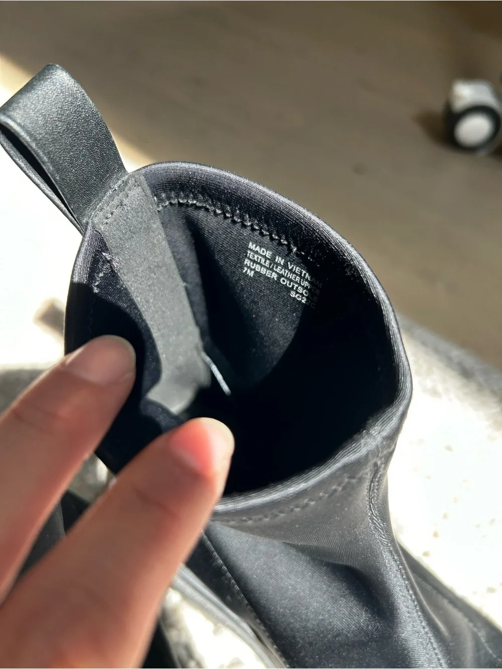 Michael Kors Black Stretch Sock Chelsea Boots